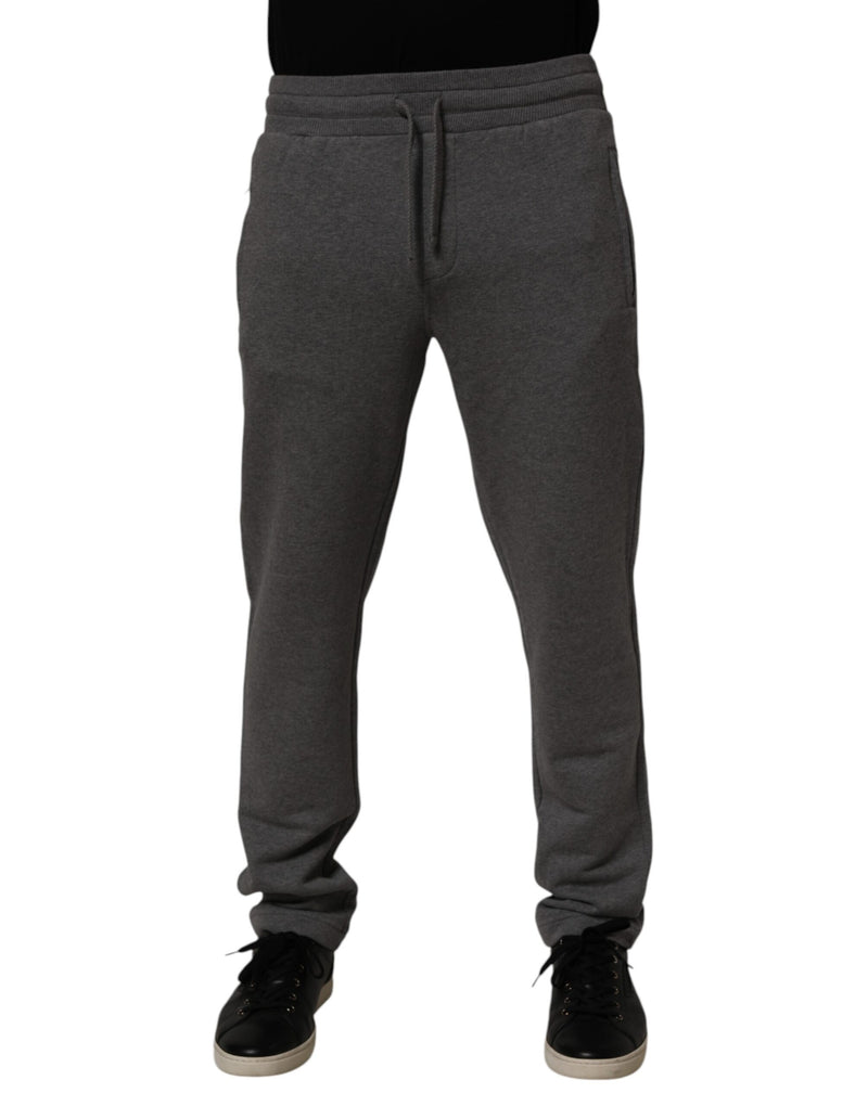 Gray Cotton Jogger Sweatpants Trouser Pants