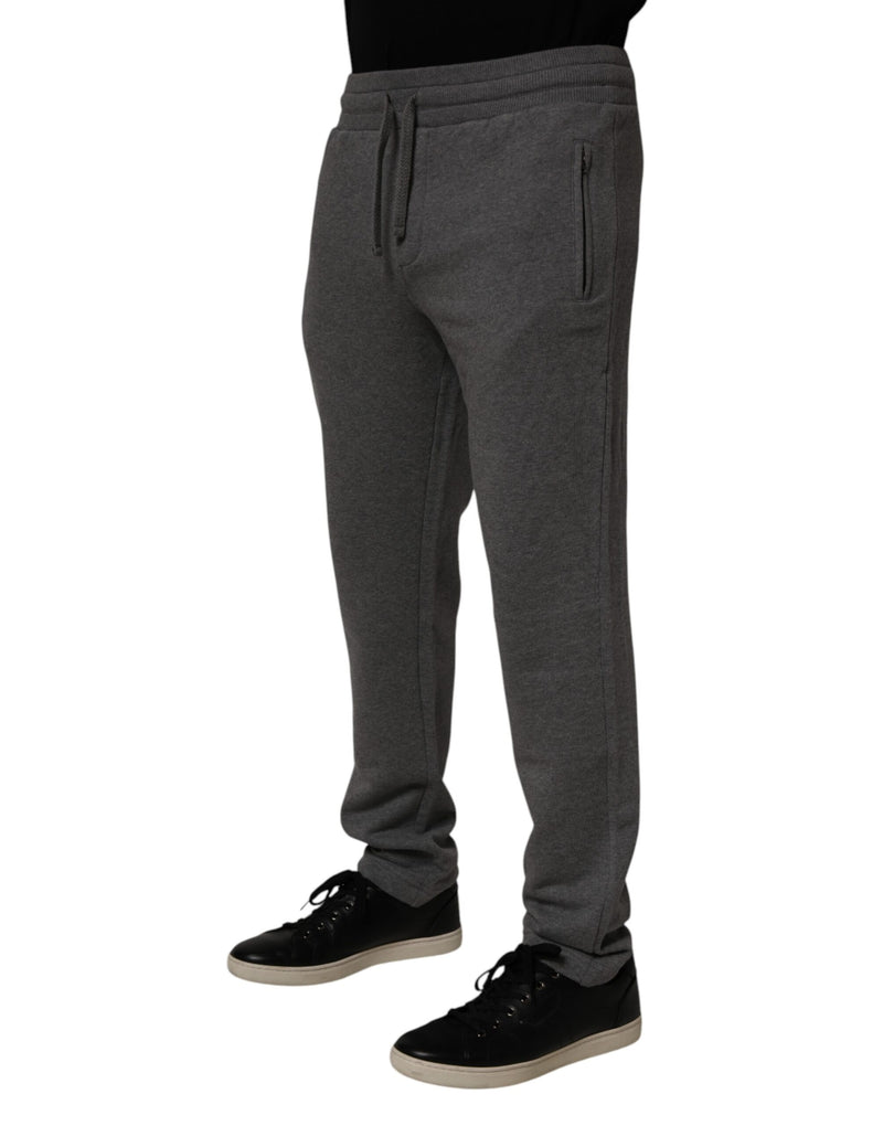 Gray Cotton Jogger Sweatpants Trouser Pants
