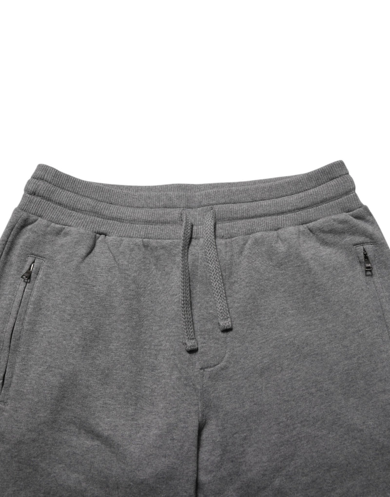 Gray Cotton Jogger Sweatpants Trouser Pants