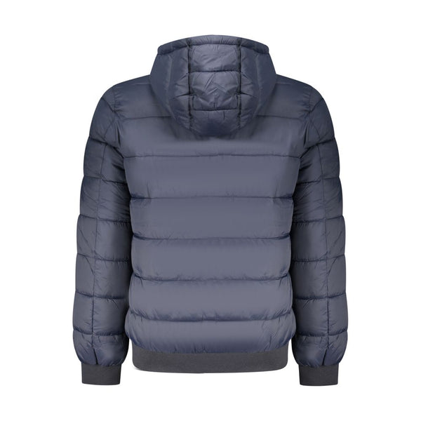 Blue Polyamide Jackets & Coat
