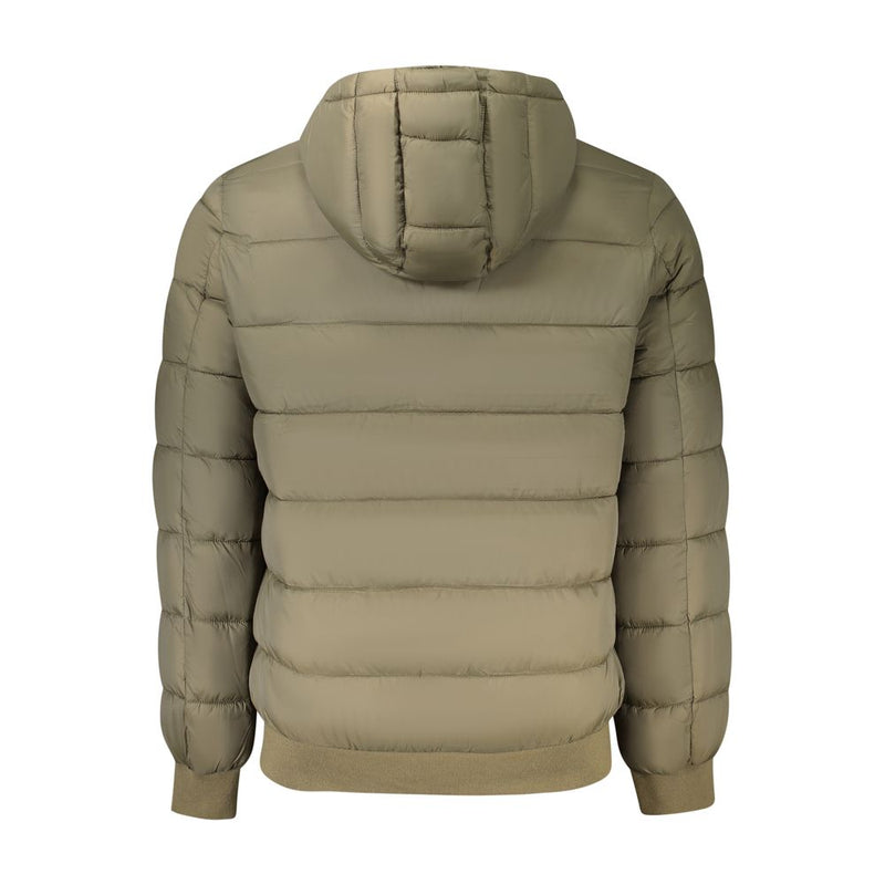 Brown Polyamide Jackets & Coat