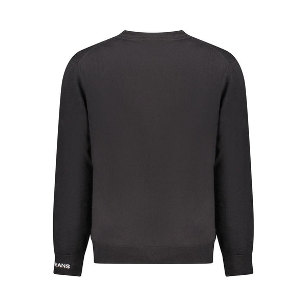 Black Cotton Sweater