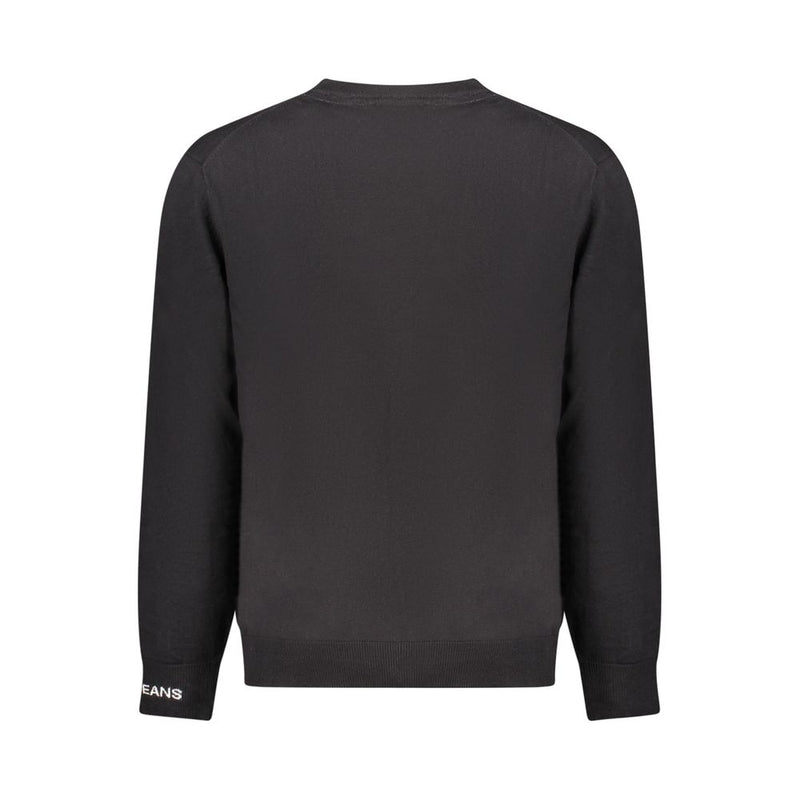 Black Cotton Sweater
