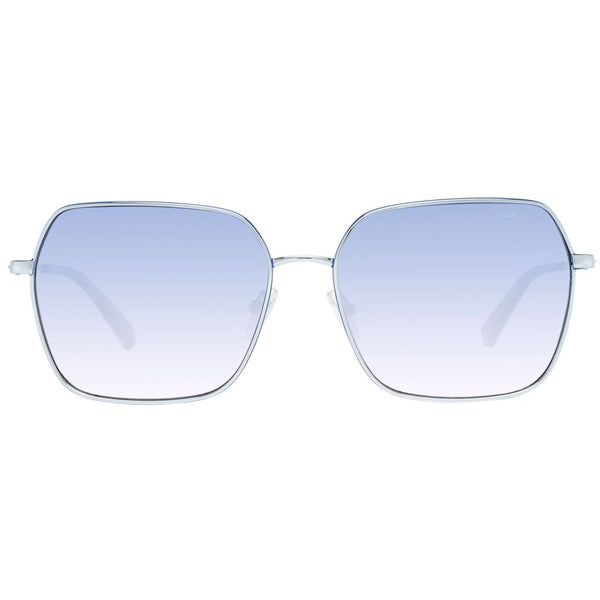 Silver Metal Sunglasses