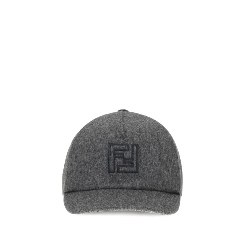 Gray Wool Cap (Baseball Hat)