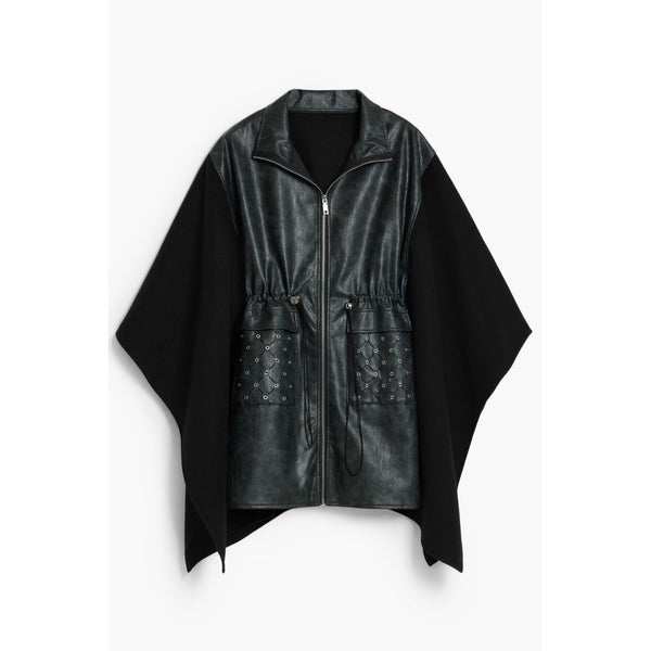 Black Polyester Sweater