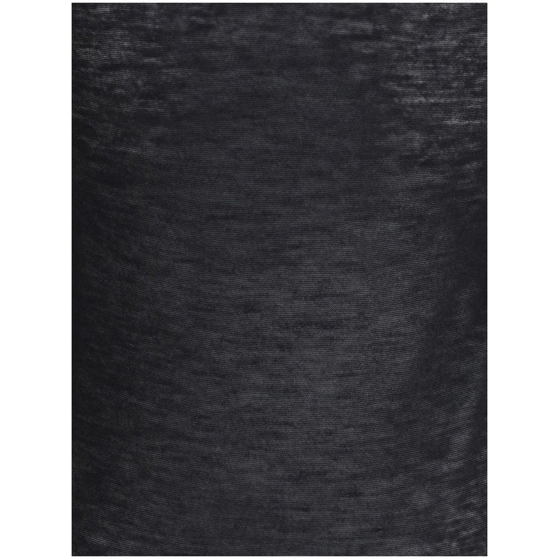 Black Cashmere Long Sleeve T-Shirt