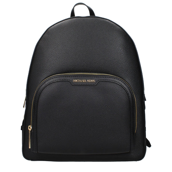 Black Leather Backpack