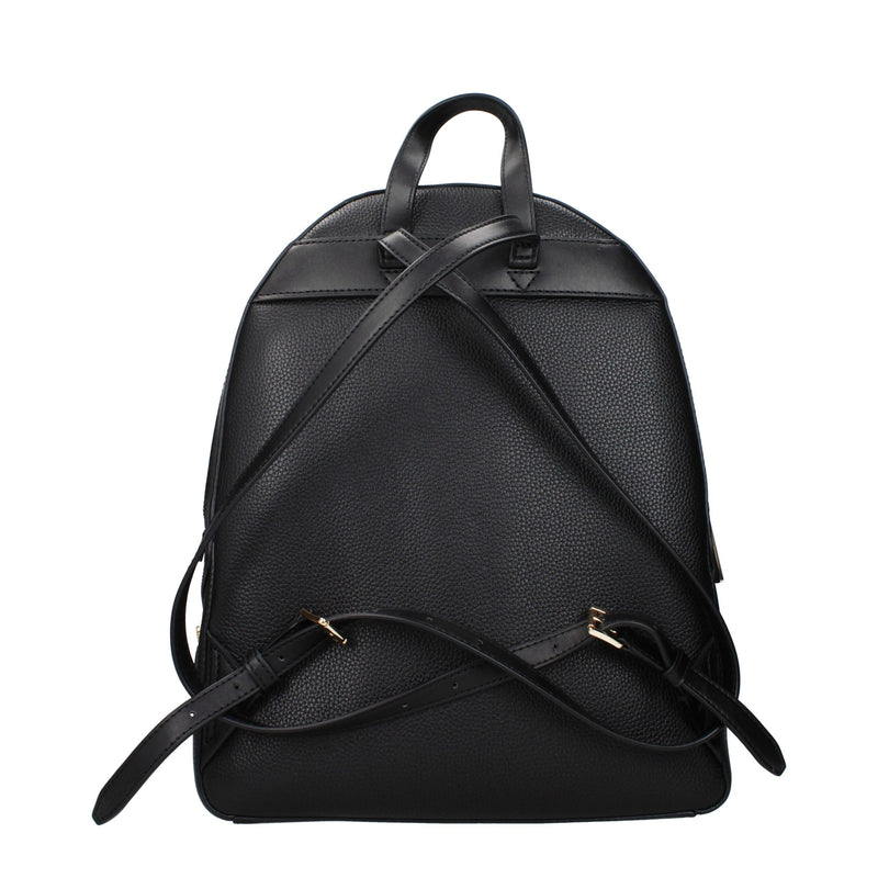Black Leather Backpack