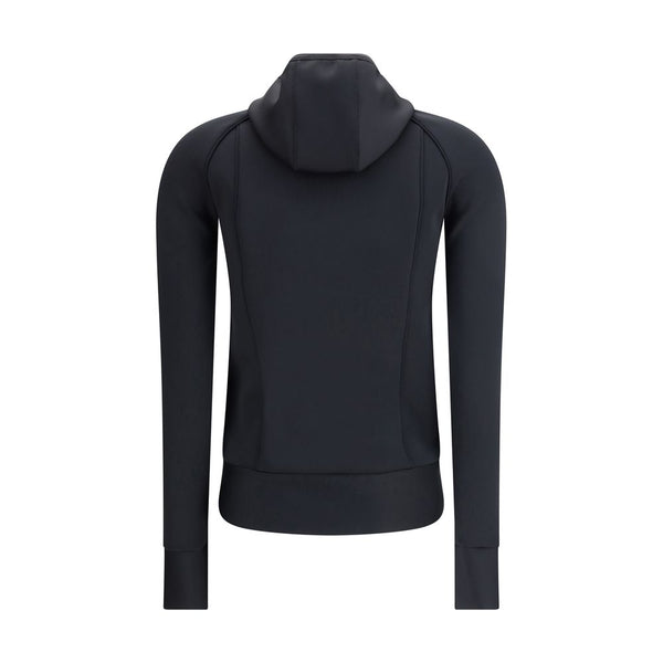 Black Polyester Sweatshirt
