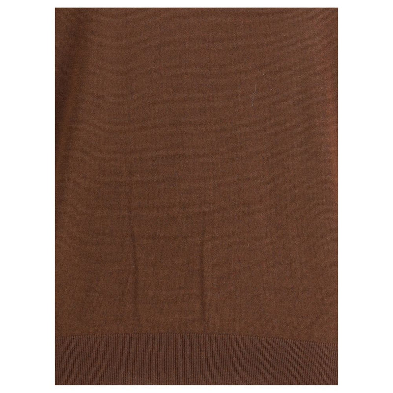 Brown Cashmere Turtleneck