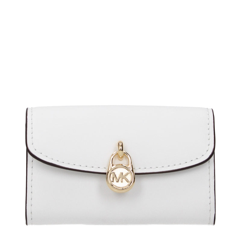 White Leather Wallet