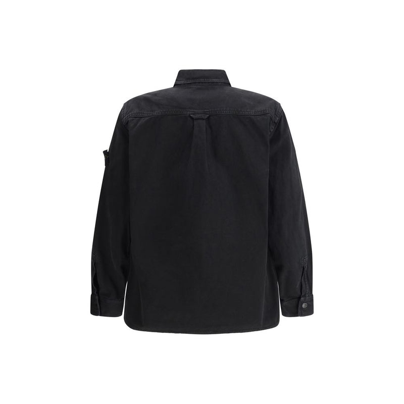 Black Cotton Shirt