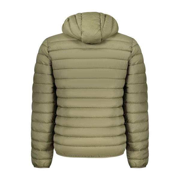 Green Polyamide Men Jacket
