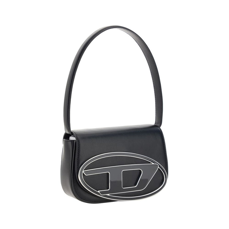 Black Calf Leather Bos Taurus Shoulder Bag