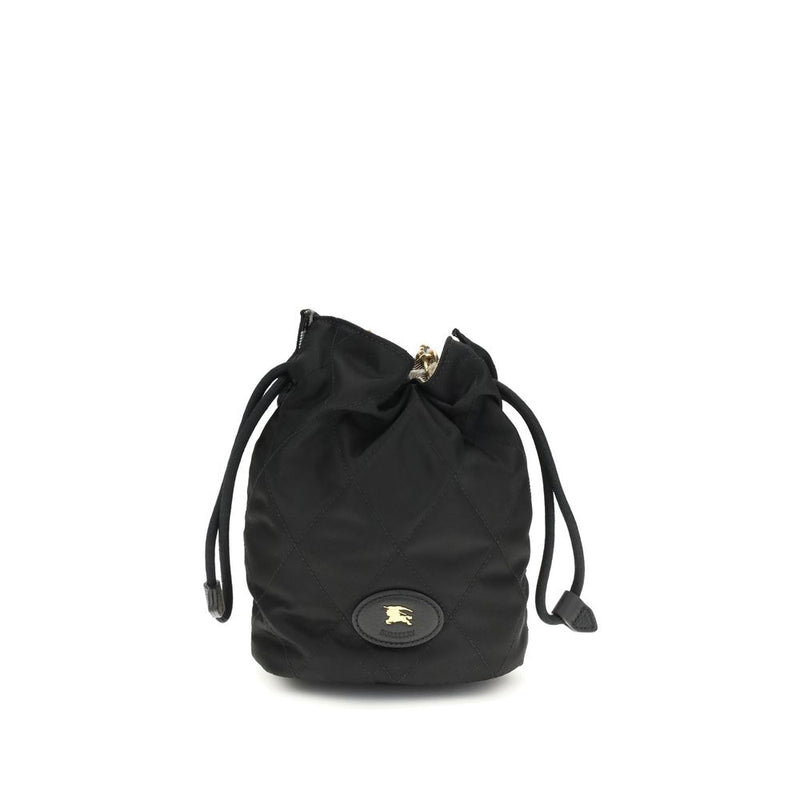 Black Nylon Backet Bag