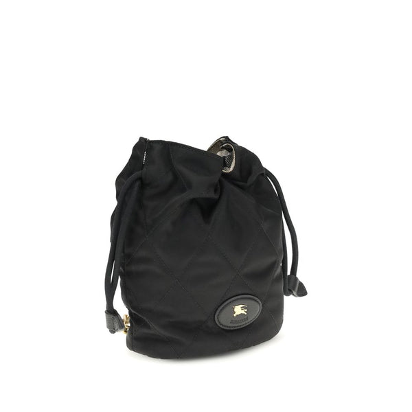 Black Nylon Backet Bag