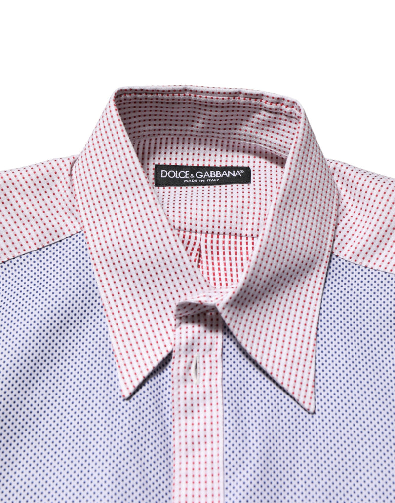 Multicolor Cotton Collared Checkered Shirt