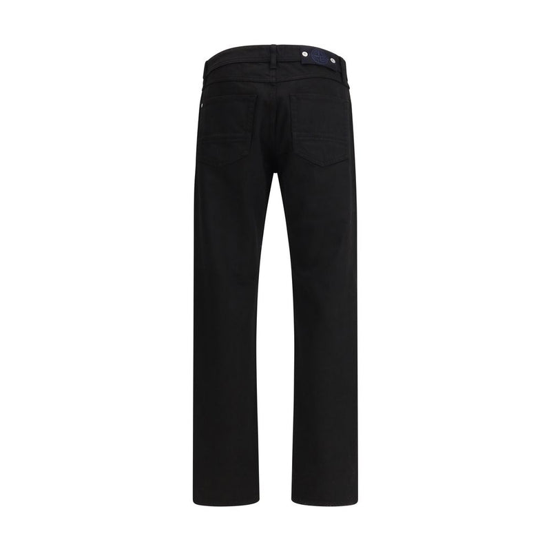 Black Cotton Jeans Denim