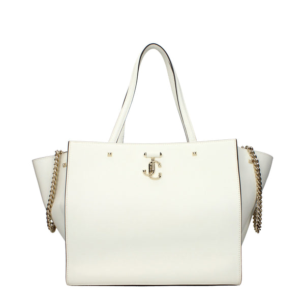 White Leather Shoulder Bag