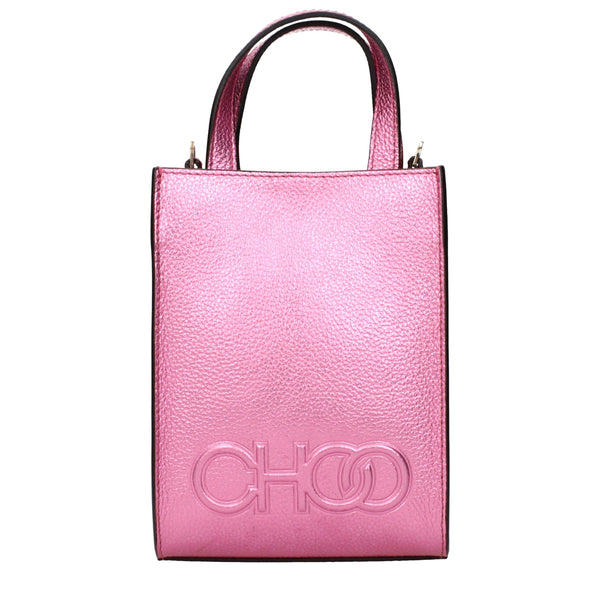 Pink Leather Handbag