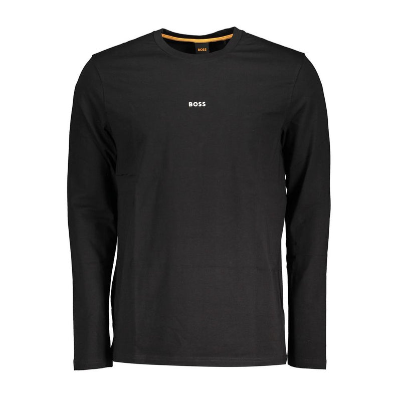 Black Cotton T-Shirt