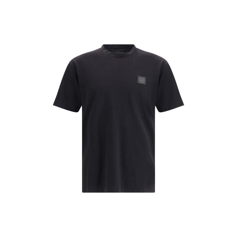 Black Cotton T-Shirt