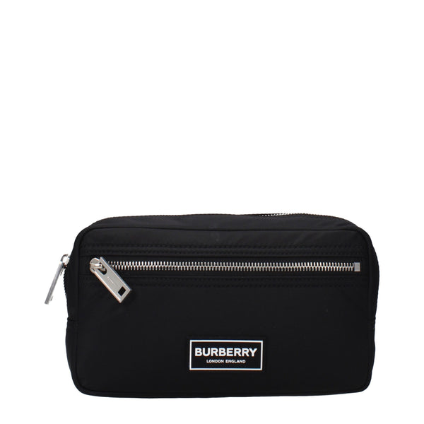 Black Nylon Clutch Bag
