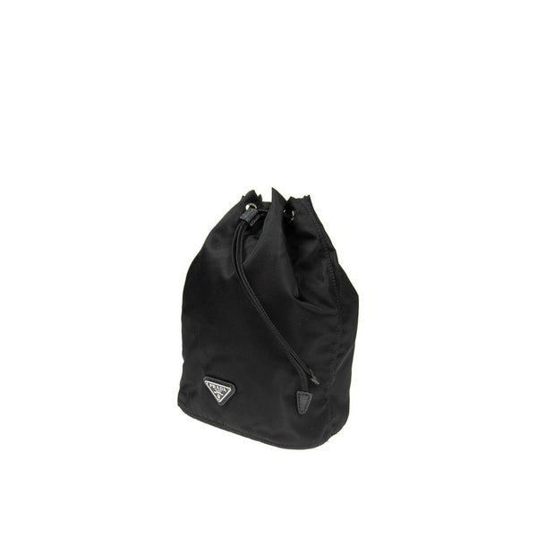 Black Nylon Handbag