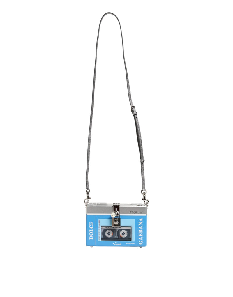 Multicolor Cassette Player Box DG Music Crossbody Bag