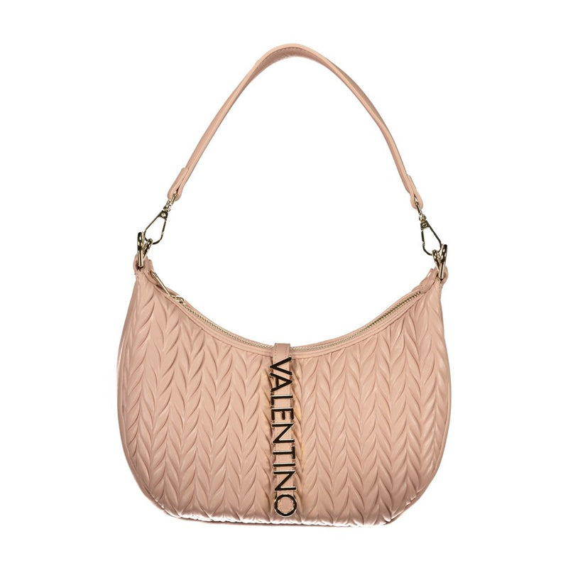 Pink Polyethylene Handbag