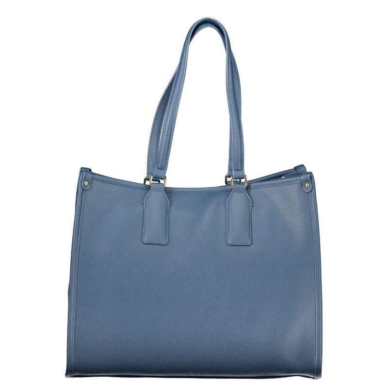 Blue Polyethylene Handbag