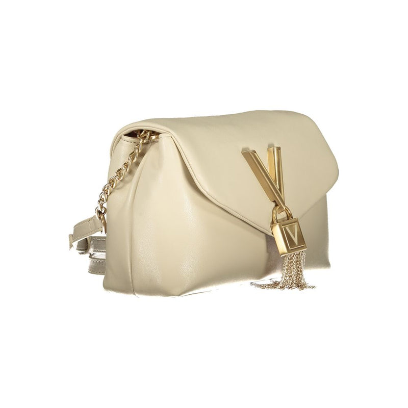 Beige Polyethylene Handbag