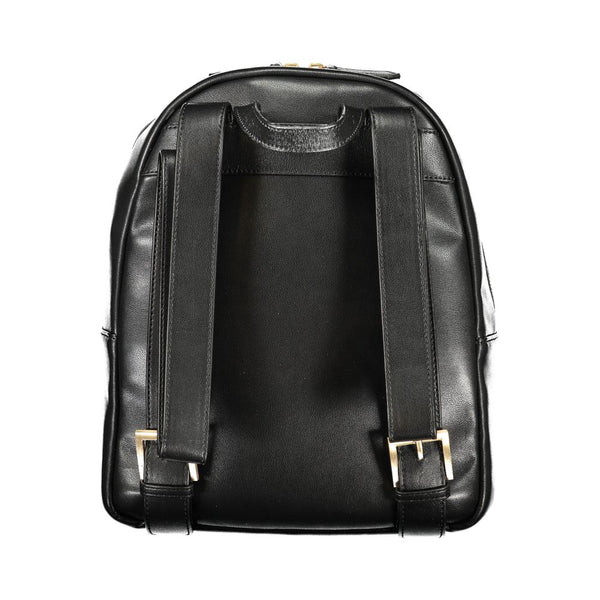 Black Polyethylene Backpack