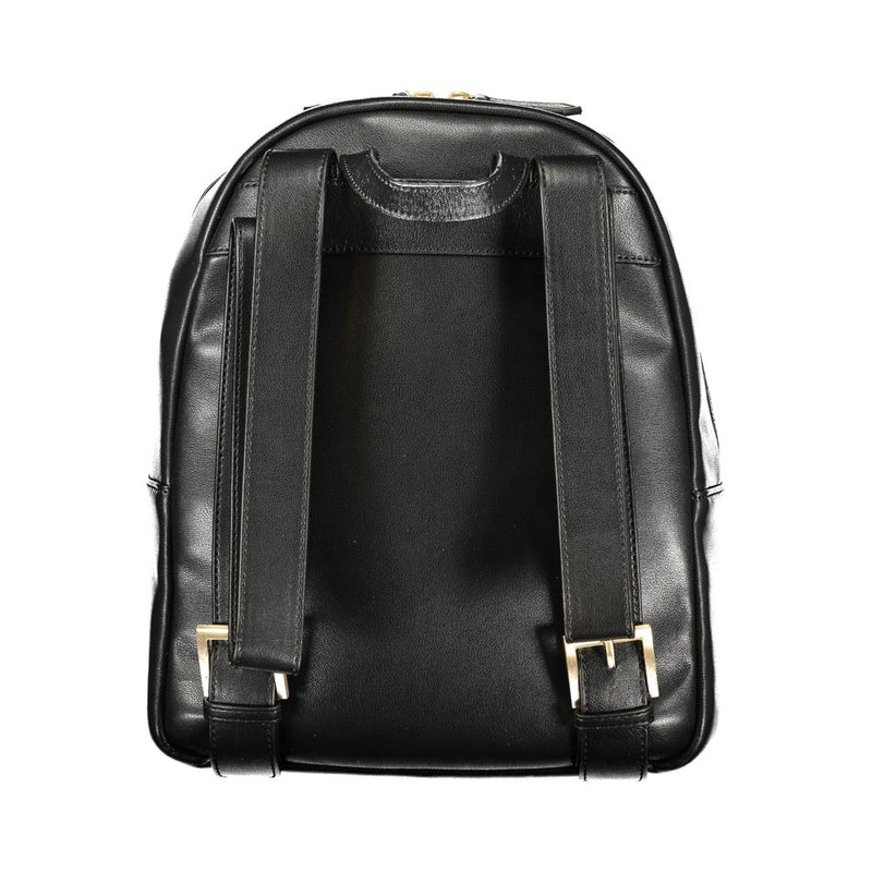 Black Polyethylene Backpack