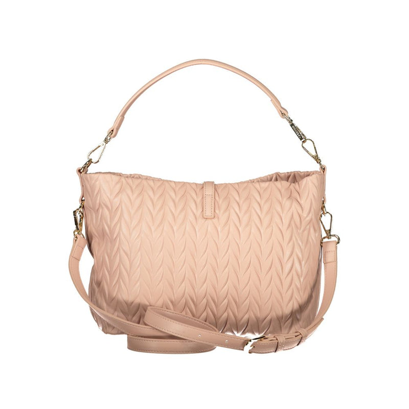 Pink Polyethylene Handbag