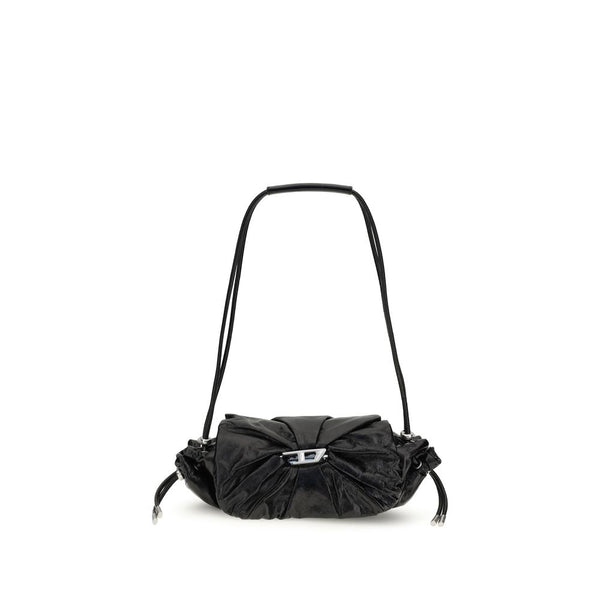 Black Calf Leather Bos Taurus Shoulder Bag