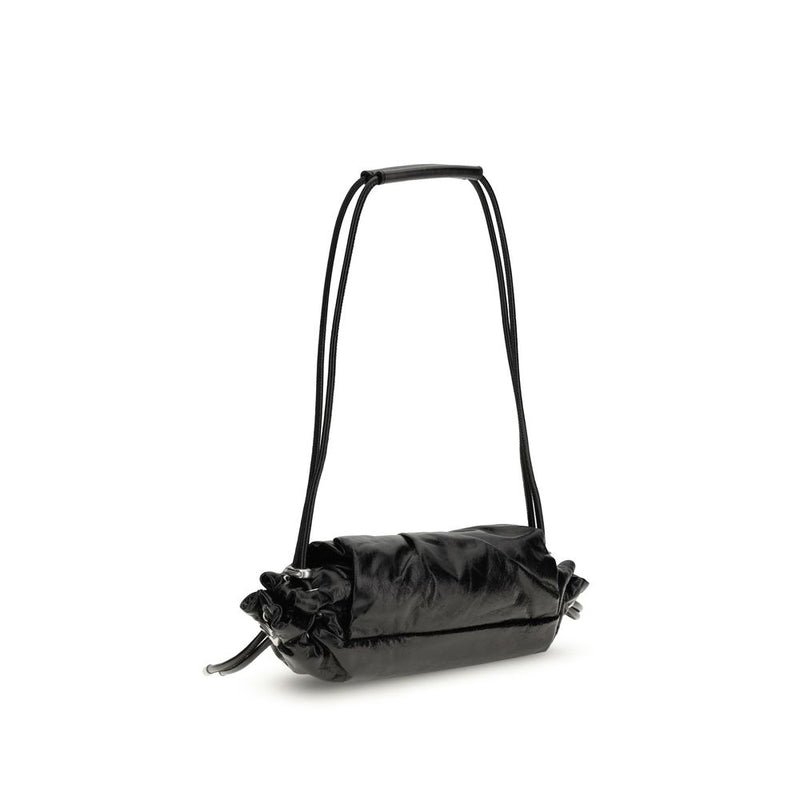 Black Calf Leather Bos Taurus Shoulder Bag