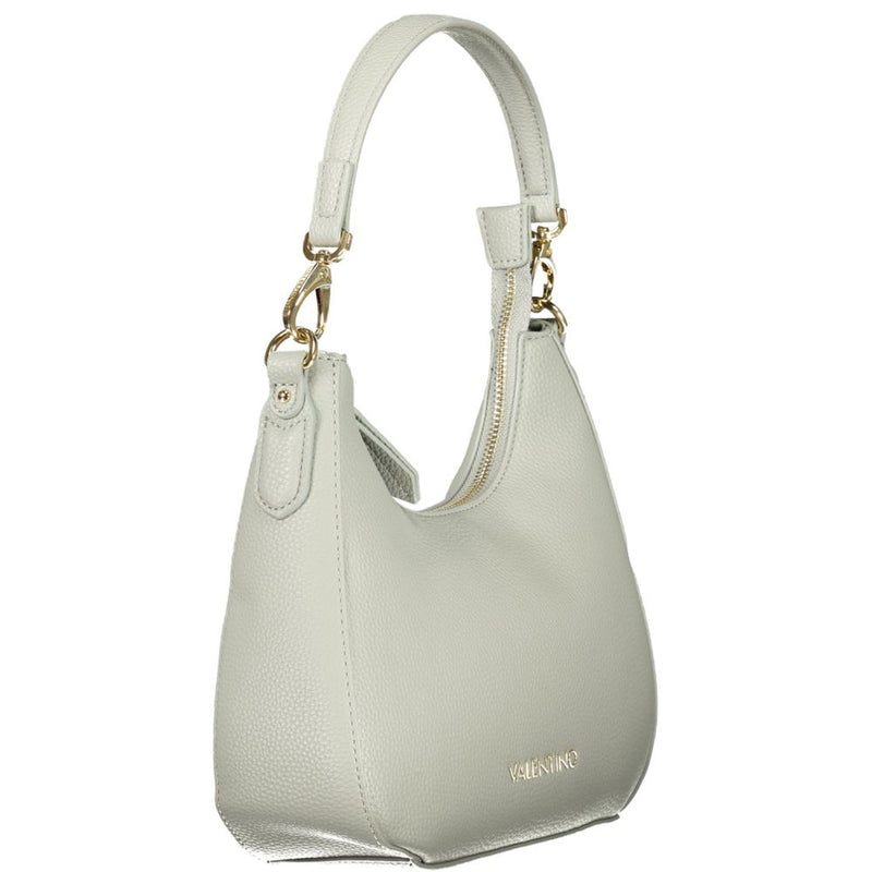 Gray Polyethylene Women Handbag