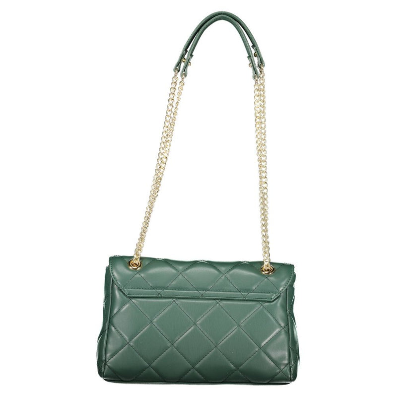 Green Polyethylene Women Handbag