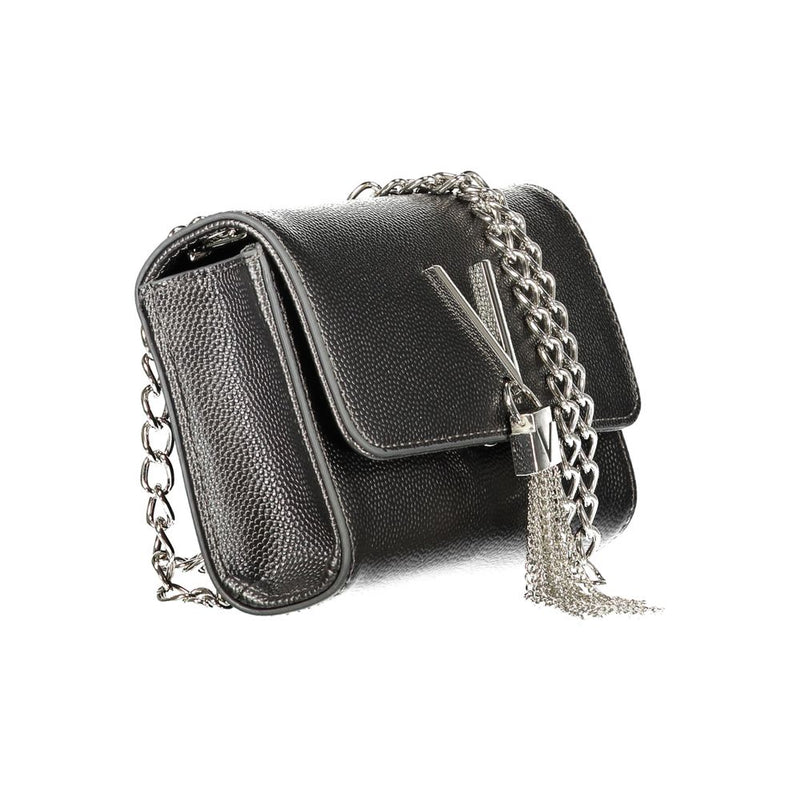 Gray Polyethylene Women Handbag