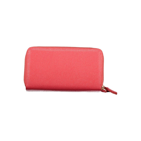 Red Polyethylene Women Wallet