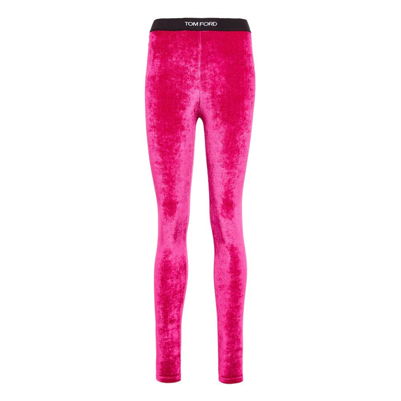 Fuchsia Viscose Leggings