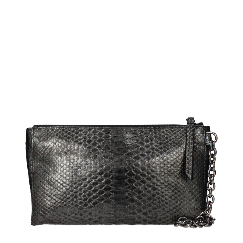 Gray Skin Handbag