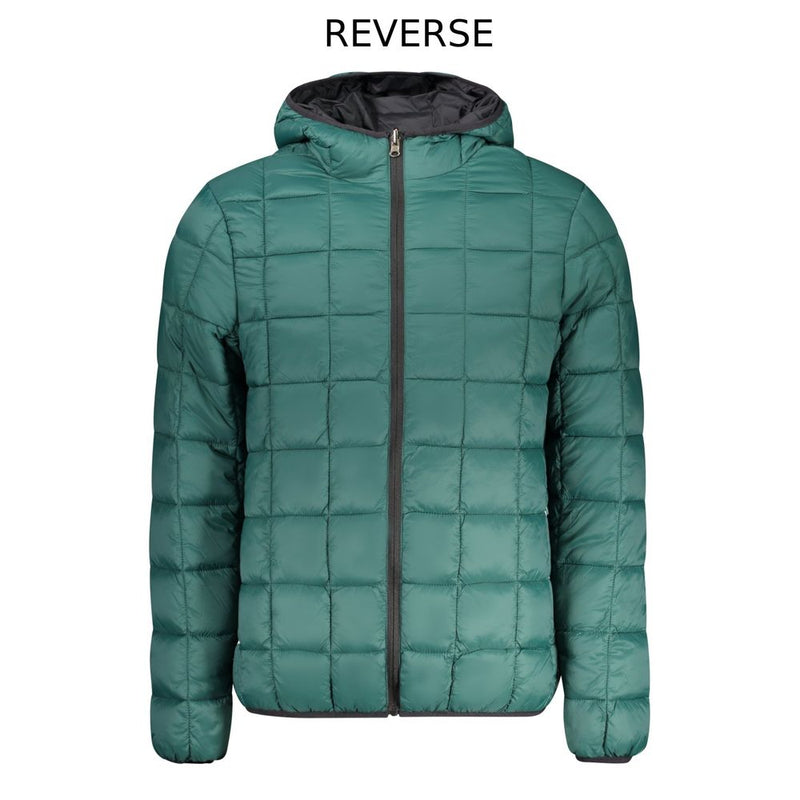 Black Polyester Jackets & Coat