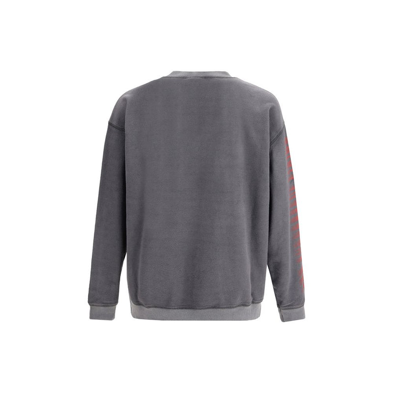Gray Cotton Sweatshirt