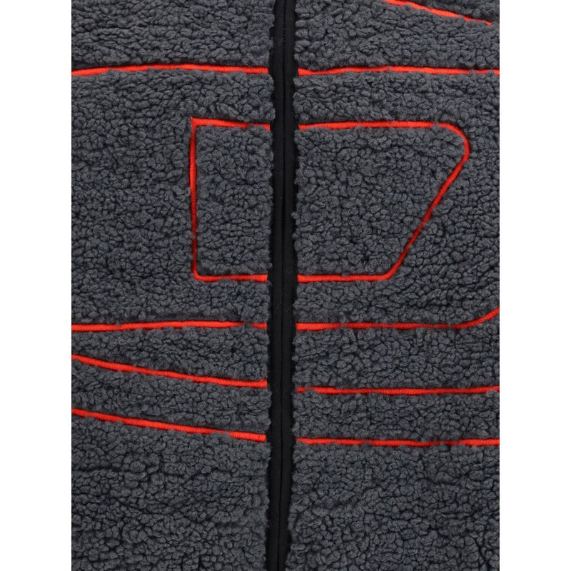 Black Polyester Sweatshirt