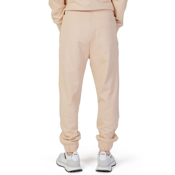 Beige Cotton Joggers (Workout Pants)
