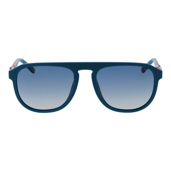Blue Rubber Sunglasses