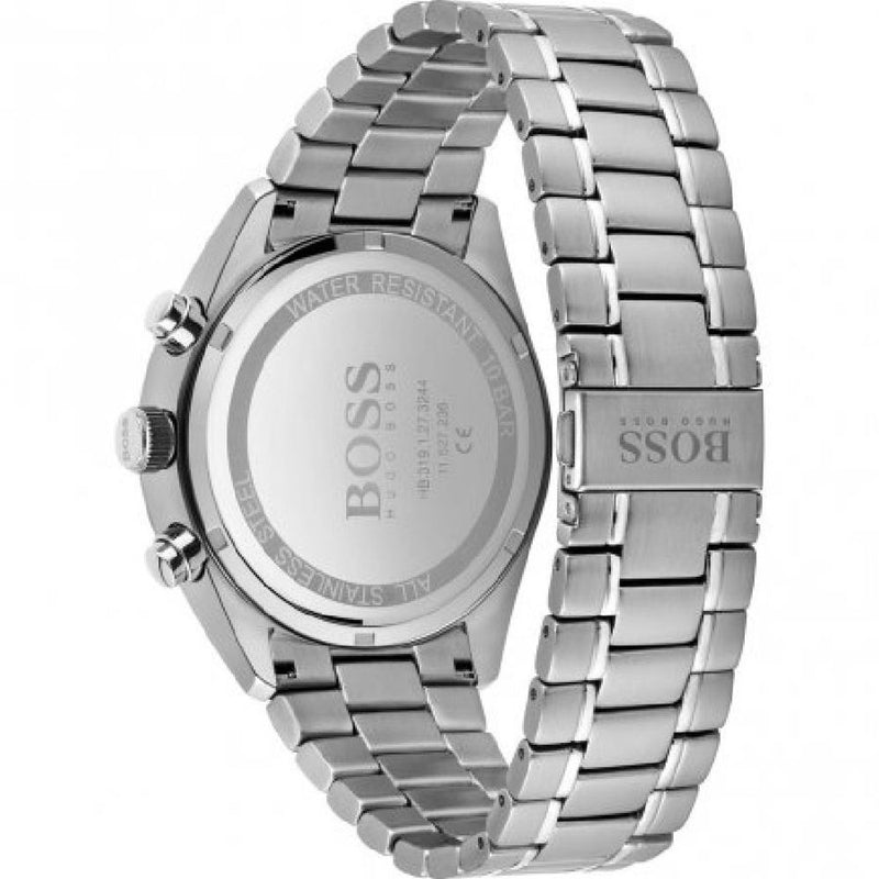 Gray Stainless Steel Dress Watch
